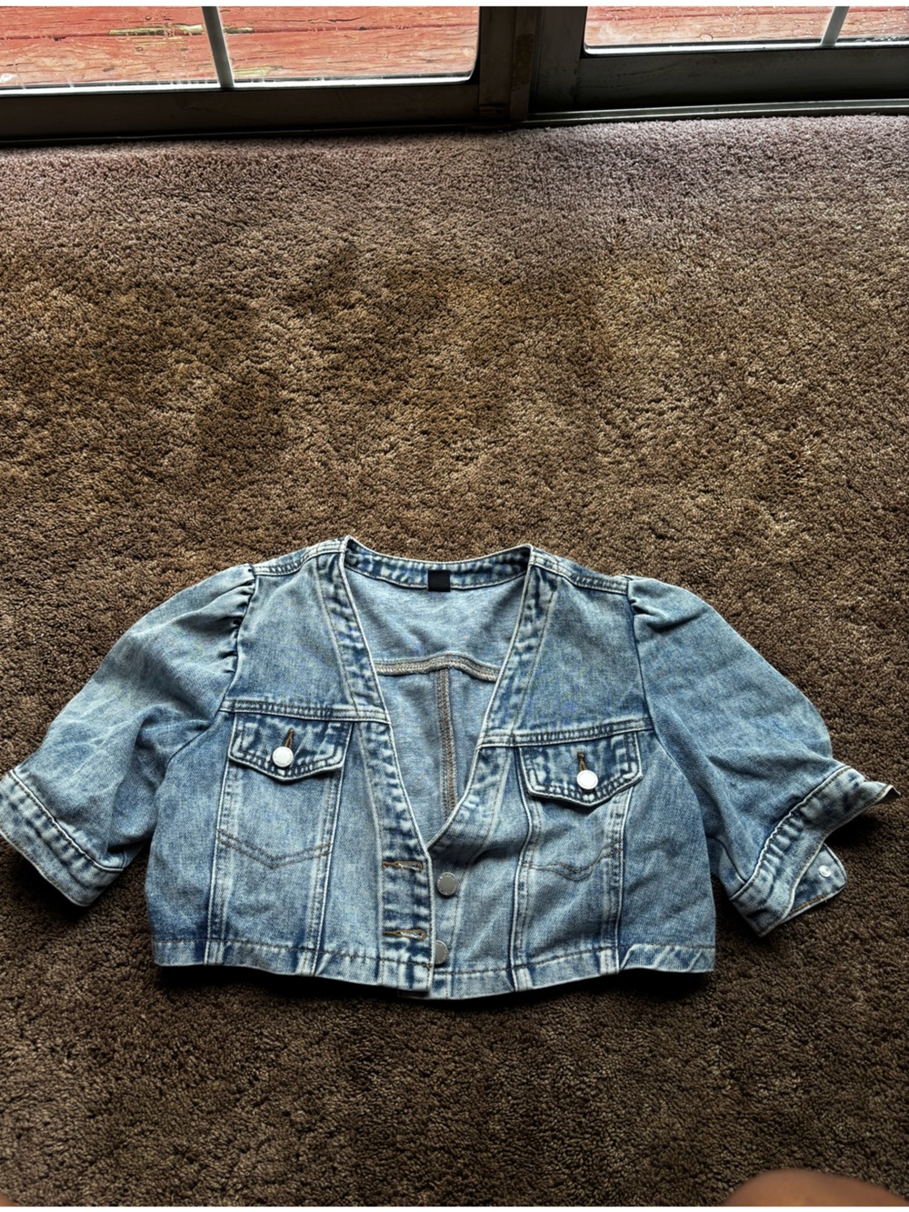 Light Blue Denim Jacket - Classic Casual Layer